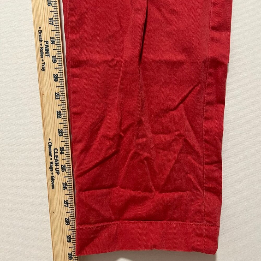 Polo Ralph Lauren Preston Pants Chino Flat Front Salmon Pink Men's size 32x32 - Picture 2 of 7